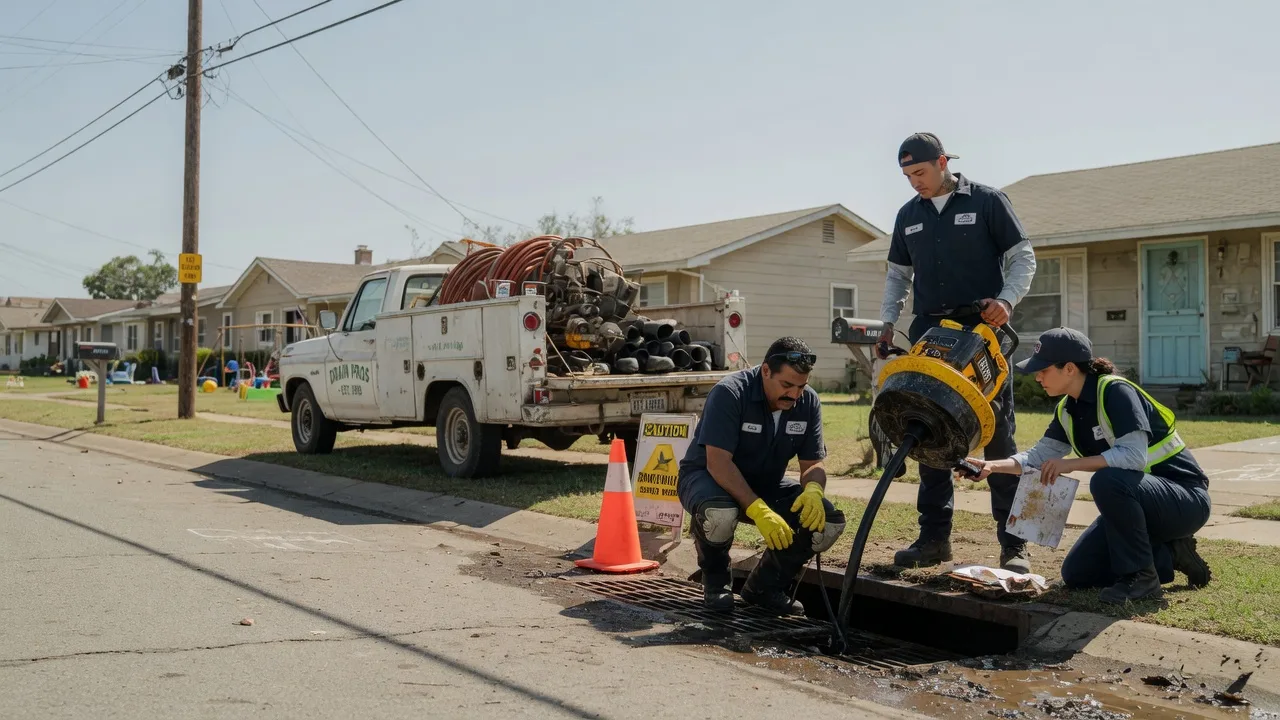 Drain Cleaning in Irving, TX near me